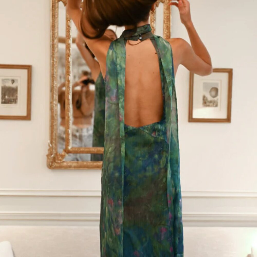 Yellow the Label - Monet Dress Irises - Picture 3 of 10